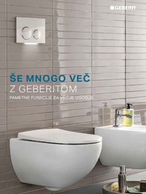 Še mnogo več z Geberitom - pametne funkcije za več udobja