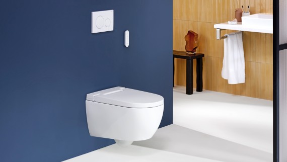 Geberit AquaClean Alba z daljinskim upravljanjem Sigma20