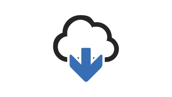 Ilustracija center za prenos