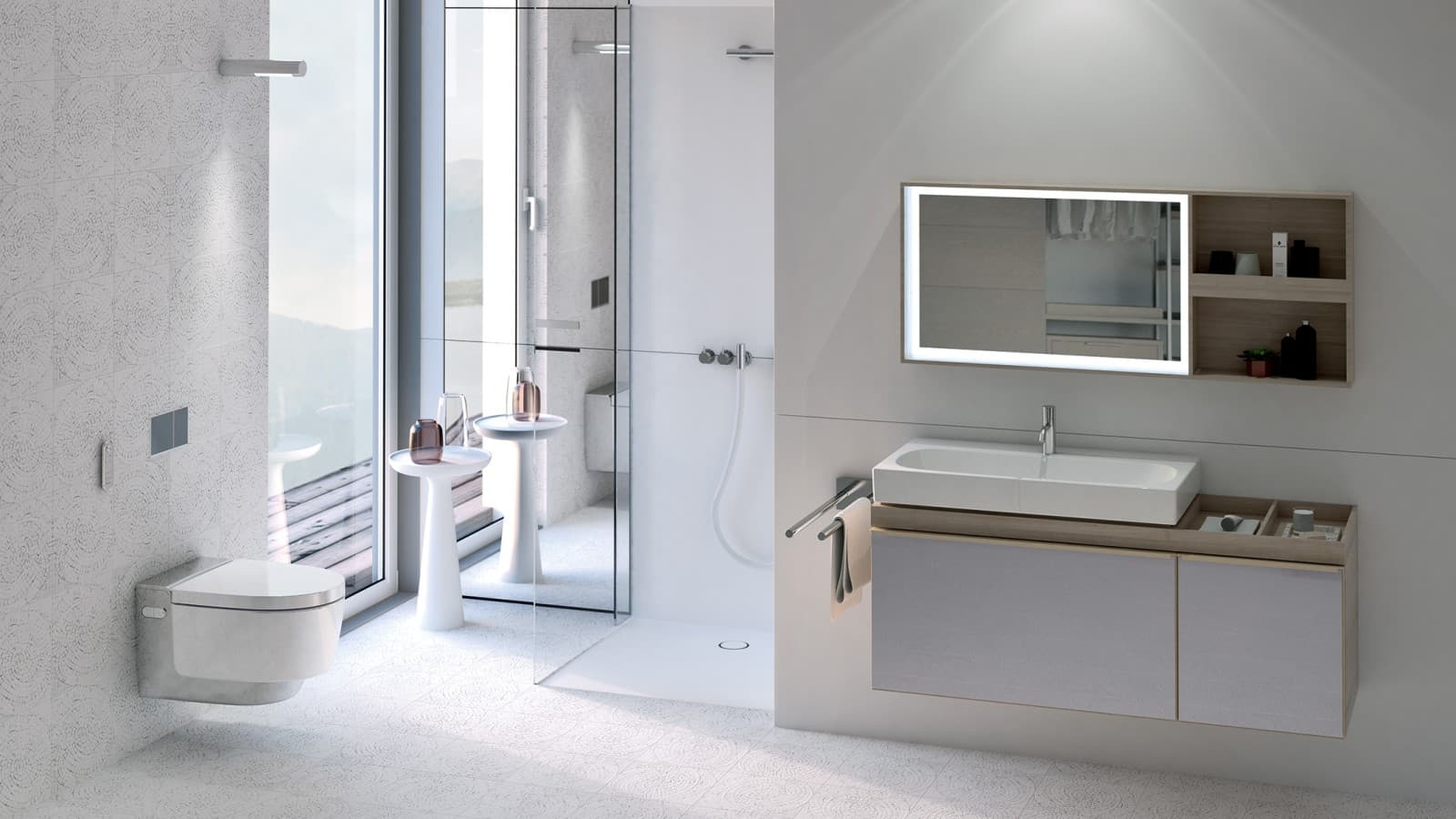 Tuš WC AquaClean Mera Tuš WC AquaClean Mera