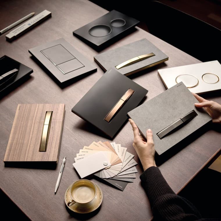 Bogata ponudba aktivirnih tipk Geberit Bogata ponudba aktivirnih tipk Geberit