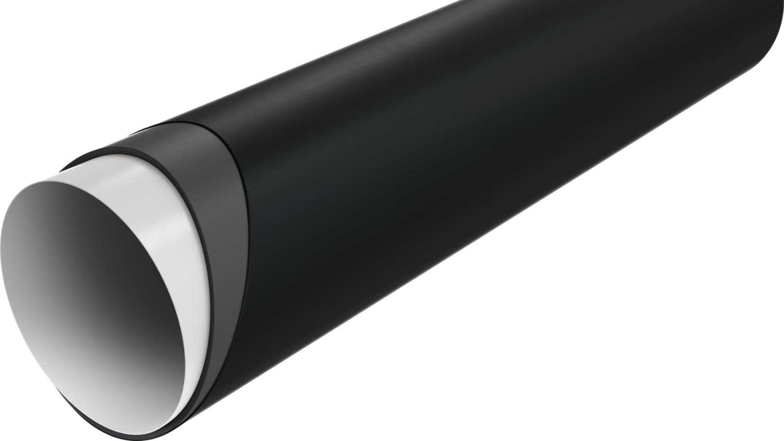 Prečni prerez cevi Silent-PP s sloji Prečni prerez cevi Silent-PP s sloji