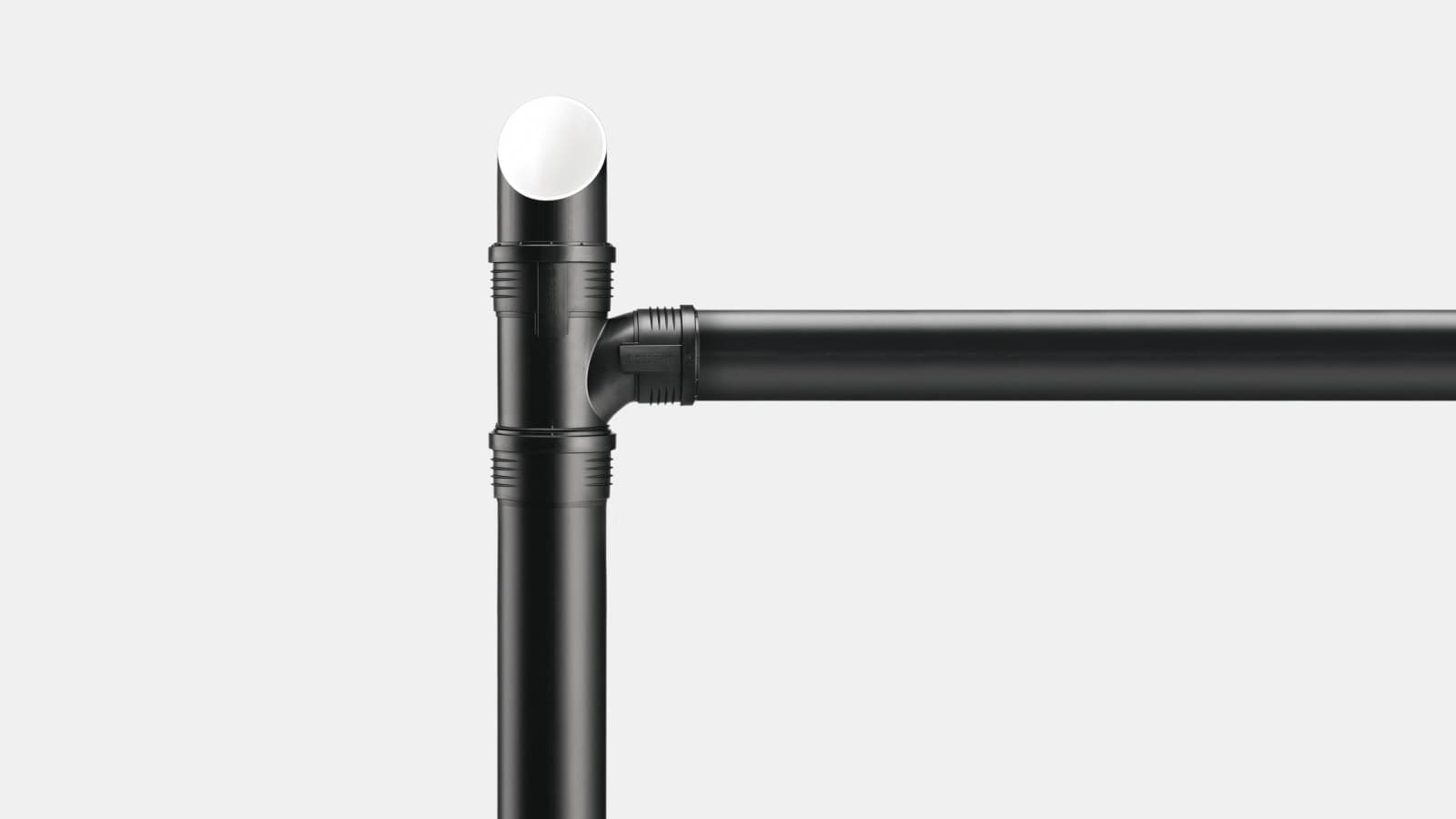 Geberit Silent-PP je enostaven in varen za vgradnjo Geberit Silent-PP je enostaven in varen za vgradnjo