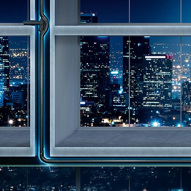 Geberit PE SuperTube – sistem za varčevanje s prostorom Geberit PE SuperTube – sistem za varčevanje s prostorom