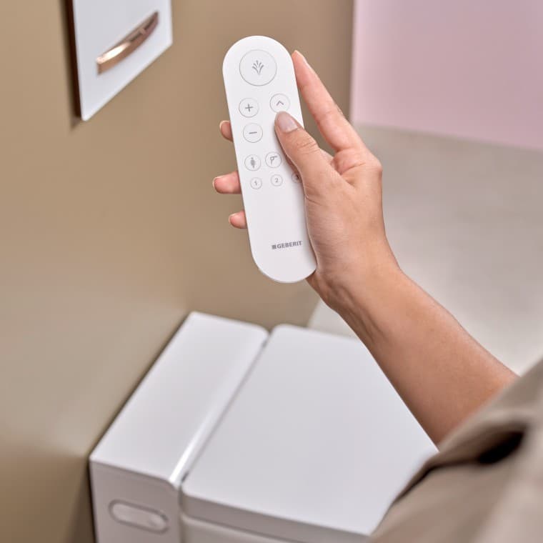 Daljinsko upravljanje stranišča Geberit AquaClean Mera Daljinsko upravljanje stranišča Geberit AquaClean Mera