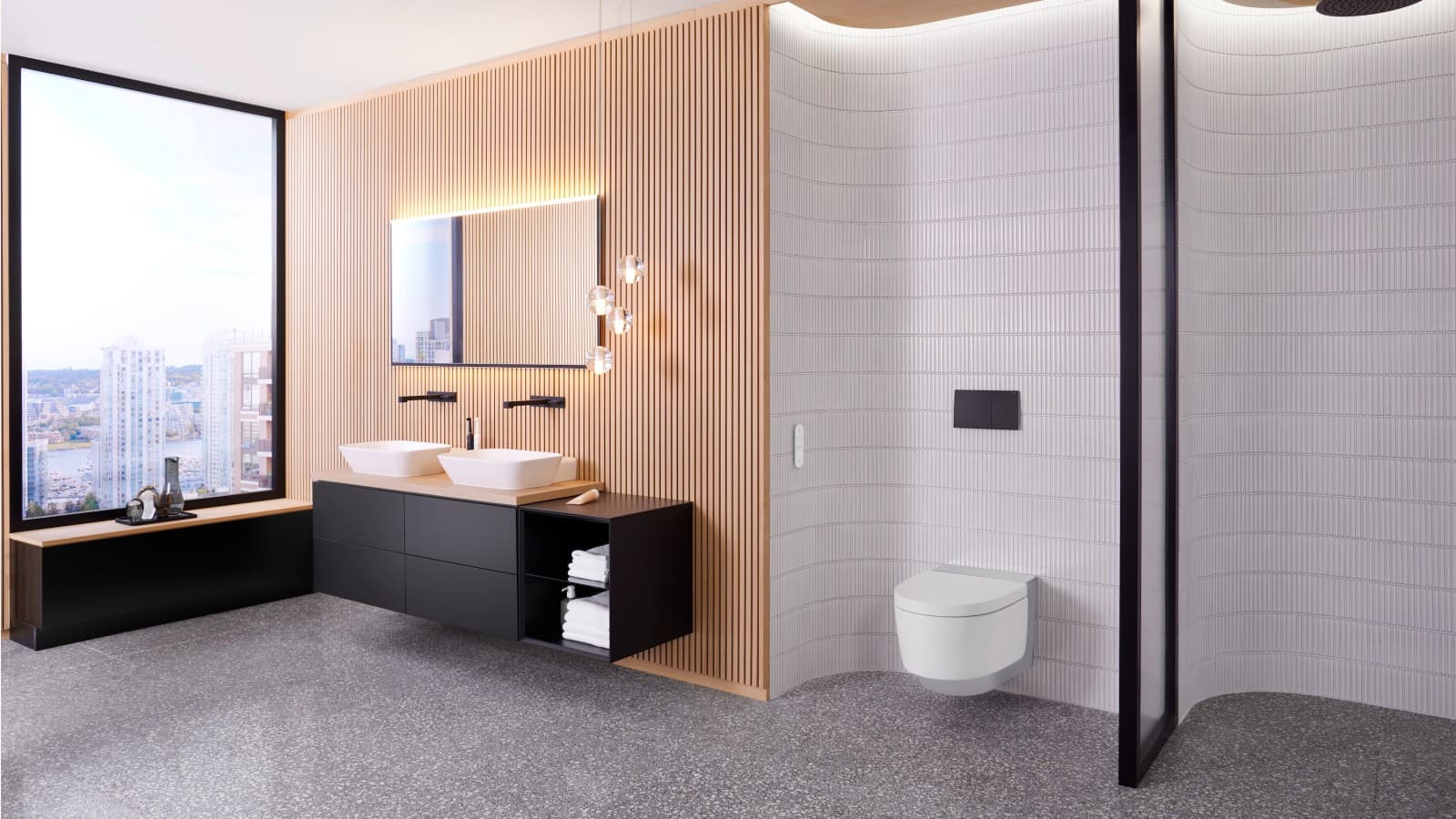 Geberit AquaClean Mera v kromu Geberit AquaClean Mera v kromu