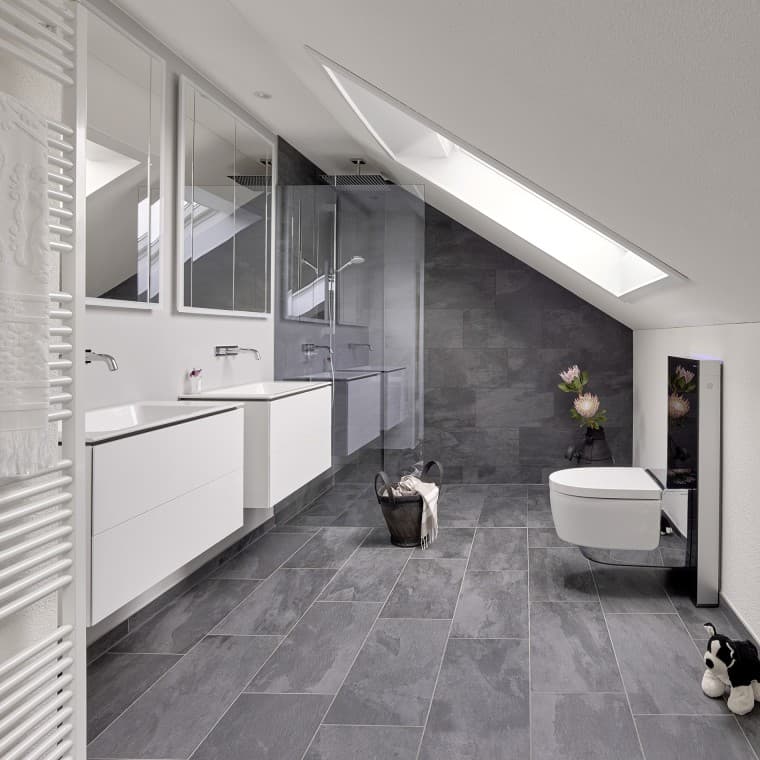 Podstrešje po prenovi Podstrešje po prenovi