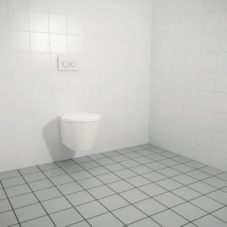 Namestitev sanitarnih naprav na obloženo steno s ploščicami Namestitev sanitarnih naprav na obloženo steno s ploščicami