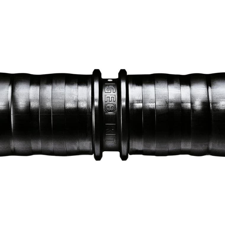 Sistemska cev in fiting Geberit Mepla, stisnjena. Točka brez vrnitve. Sistemska cev in fiting Geberit Mepla, stisnjena. Točka brez vrnitve.